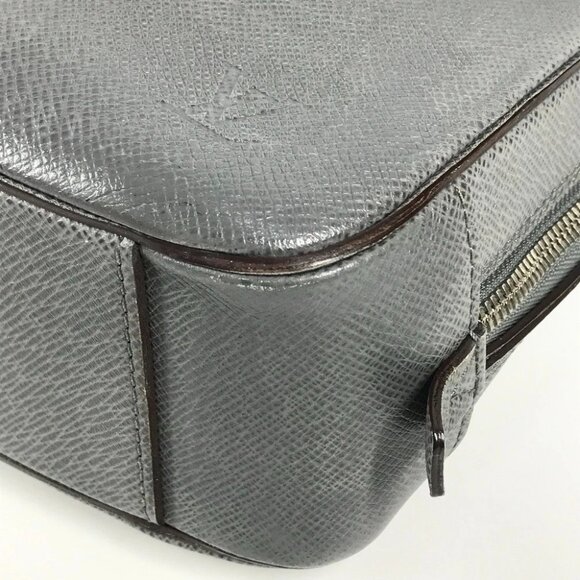 LOUIS VUITTON Taiga Neo Igor Hand Bag Tote Bag Document Bag Business bag - Picture 10 of 16